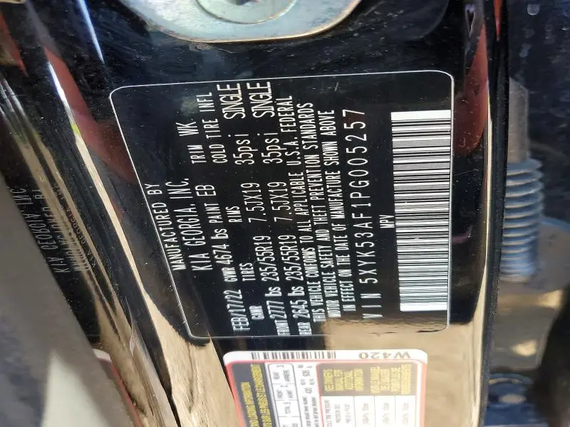 2023 KIA SPORTAGE SX PRESTIGE  