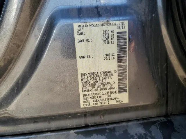 2014 NISSAN ALTIMA 2.5  