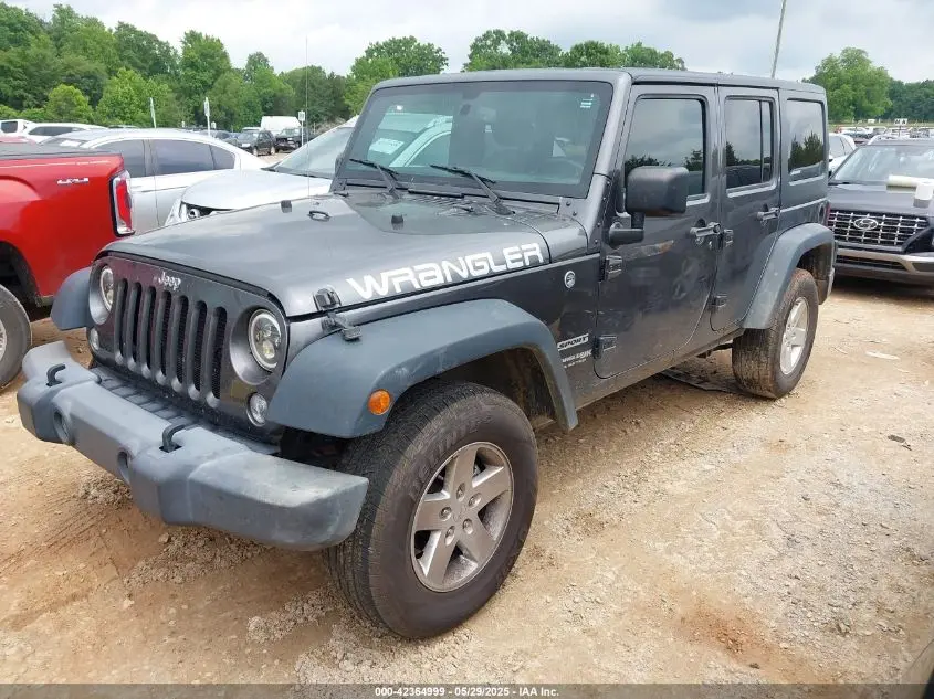2018 JEEP WRANGLER JK UNLIMITED SPORT S 4X4