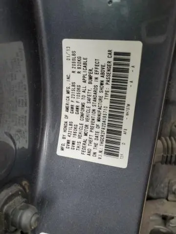 2013 HONDA ACCORD EXL