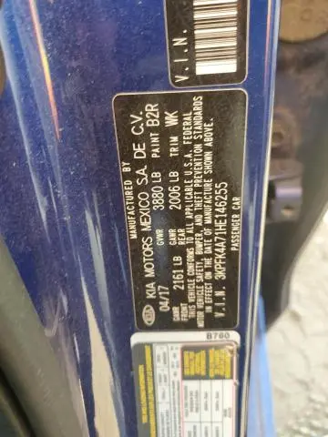 2017 KIA FORTE LX  