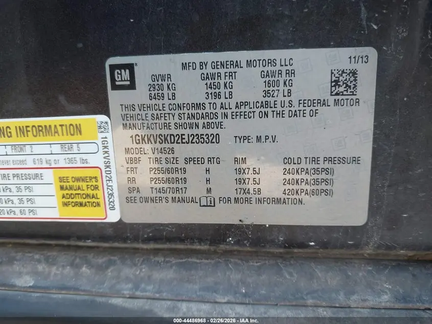 2014 GMC ACADIA SLT-2