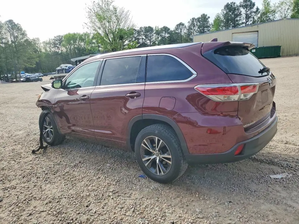 2016 TOYOTA HIGHLANDER XLE  