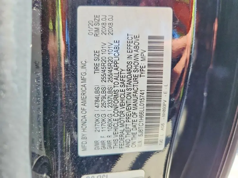 2020 ACURA RDX A-SPEC  