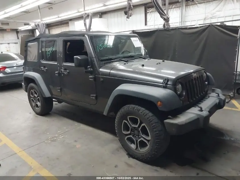 2018 JEEP WRANGLER JK UNLIMITED SPORT S 4X4