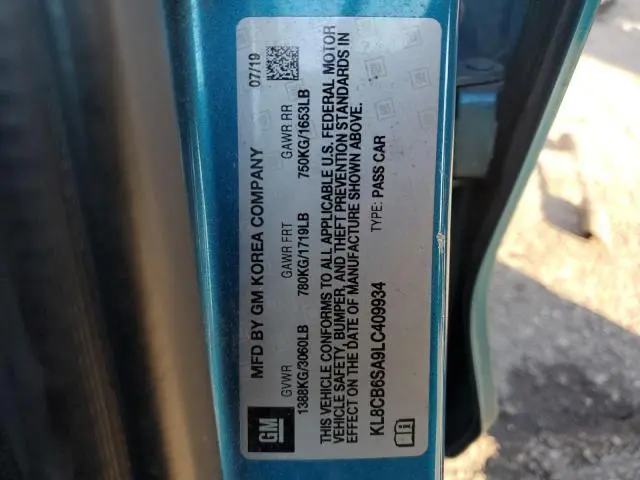 2020 CHEVROLET SPARK LS  