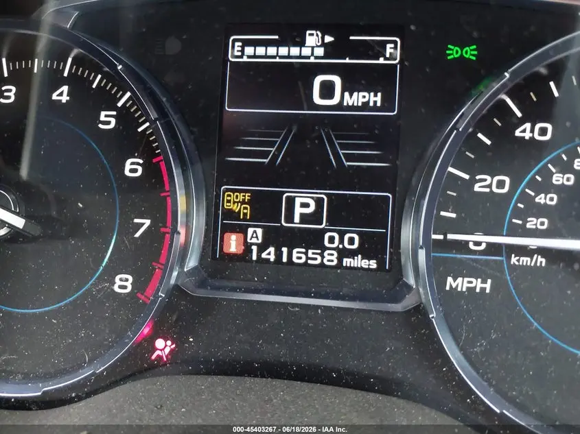 2017 SUBARU FORESTER 2.5I LIMITED
