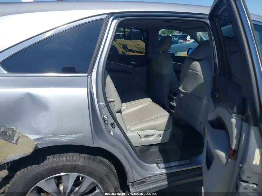 2016 ACURA MDX TECHNOLOGY   ACURAWATCH PLUS PACKAGES/TECHNOLOGY PACKAGE