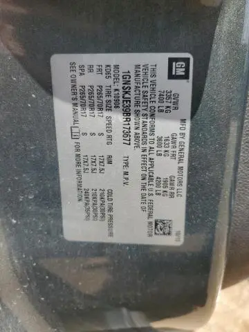 2011 CHEVROLET SUBURBAN K1500 LT  