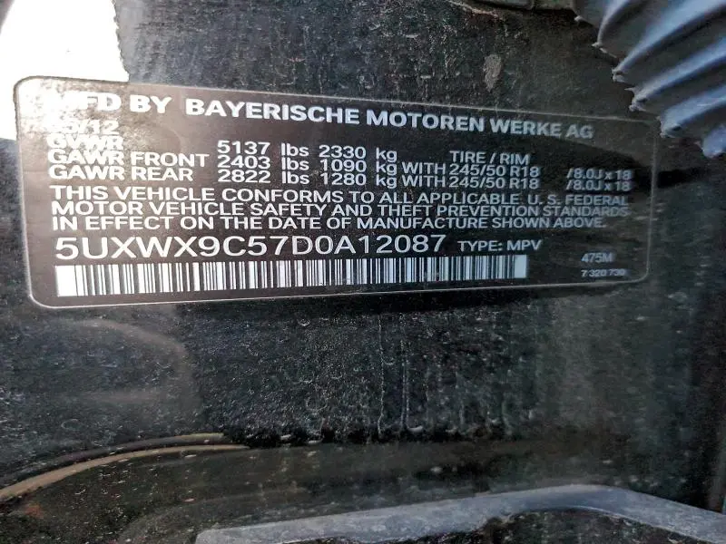 2013 BMW X3 XDRIVE28I  