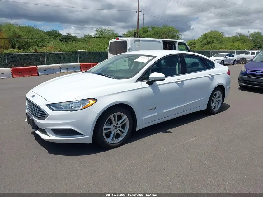 2018 FORD FUSION HYBRID S