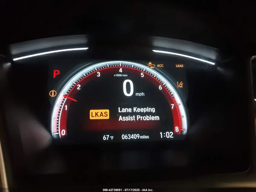 2019 HONDA CIVIC SPORT