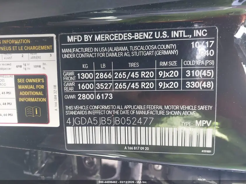 2018 MERCEDES-BENZ GLE 350  