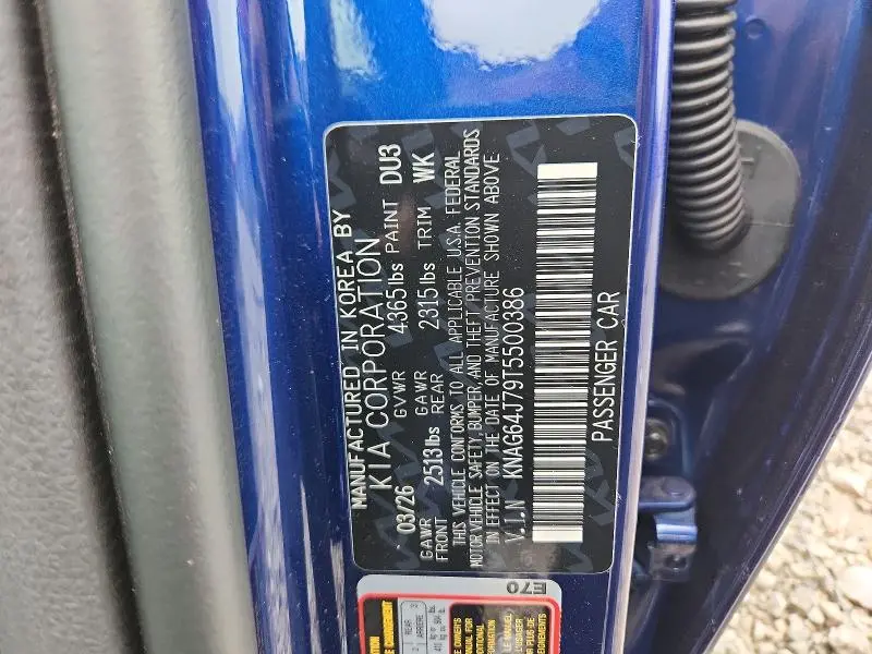2026 KIA K5 GT LINE  