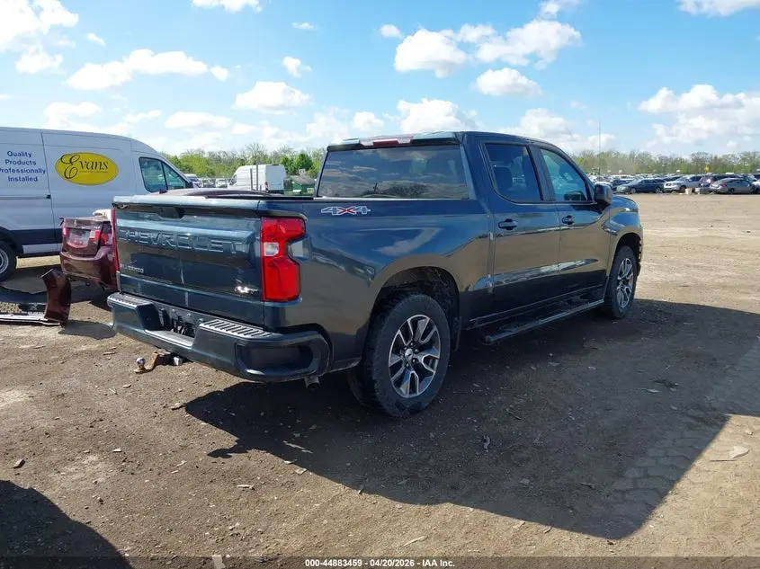 2020 CHEVROLET SILVERADO 1500 4WD  SHORT BED RST
