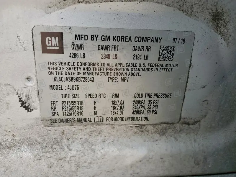 2019 BUICK ENCORE PREFERRED  