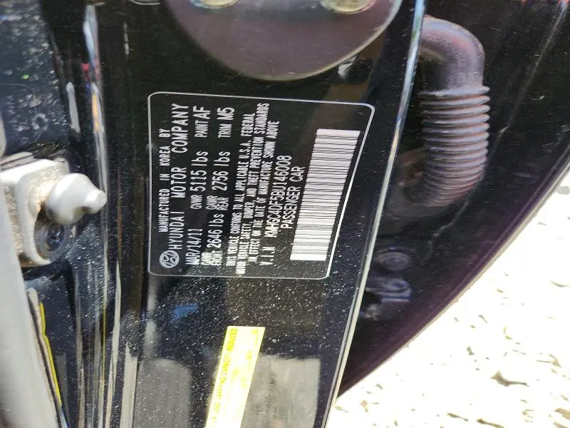 2011 HYUNDAI GENESIS 4.6L  