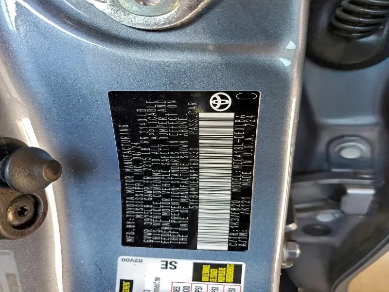 2024 TOYOTA COROLLA LE  