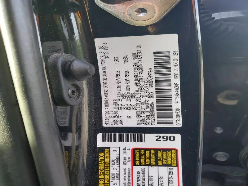 2019 TOYOTA TACOMA SR V6  