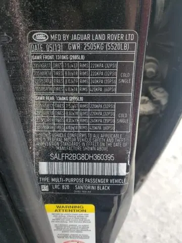 2013 LAND ROVER LR2 HSE  