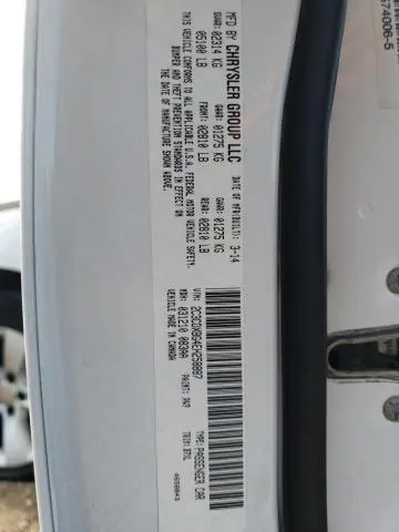 2014 DODGE CHARGER SE  