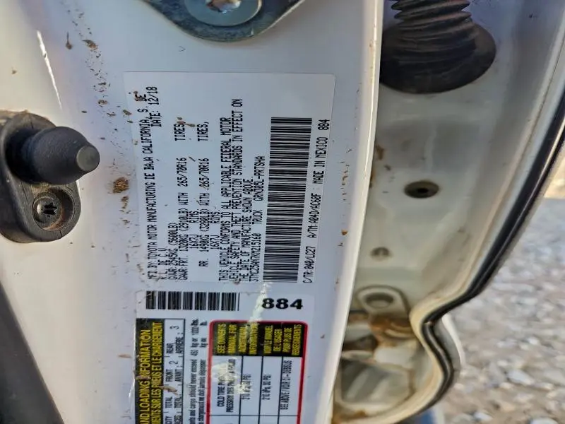 2019 TOYOTA TACOMA DOUBLE CAB  