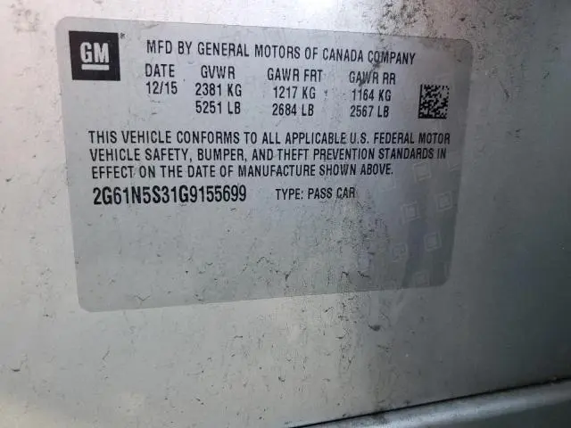 2016 CADILLAC XTS LUXURY COLLECTION  