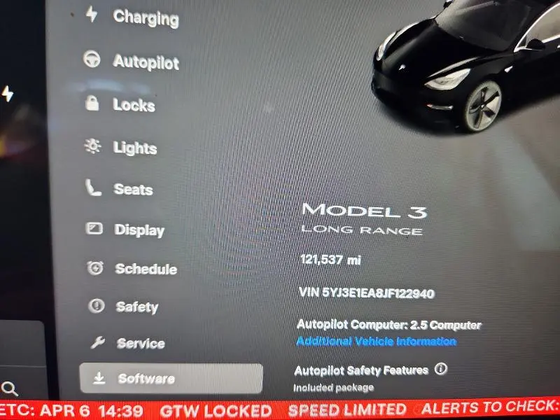 2018 TESLA MODEL 3   