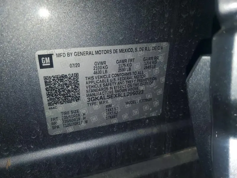 2020 GMC TERRAIN DENALI  