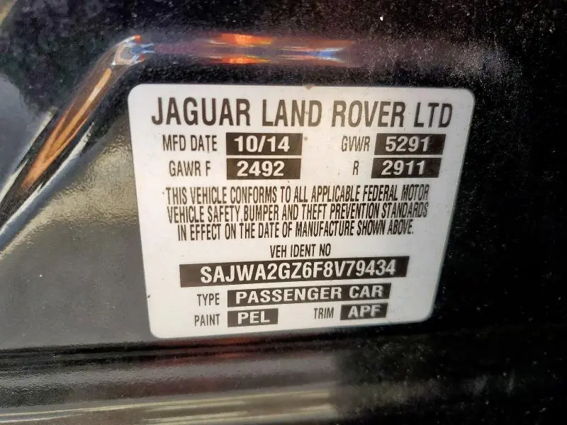 2015 JAGUAR XJL PORTFOLIO  