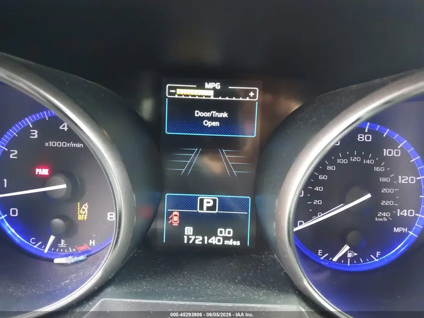 2016 SUBARU LEGACY 2.5I PREMIUM