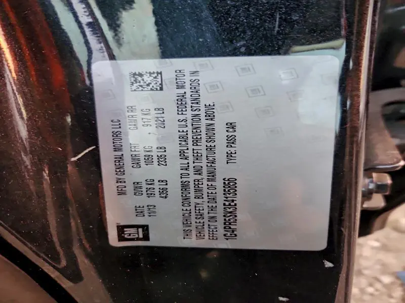 2014 BUICK VERANO CONVENIENCE  