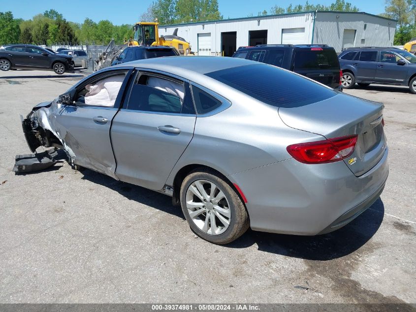 2016 CHRYSLER 200 LIMITED