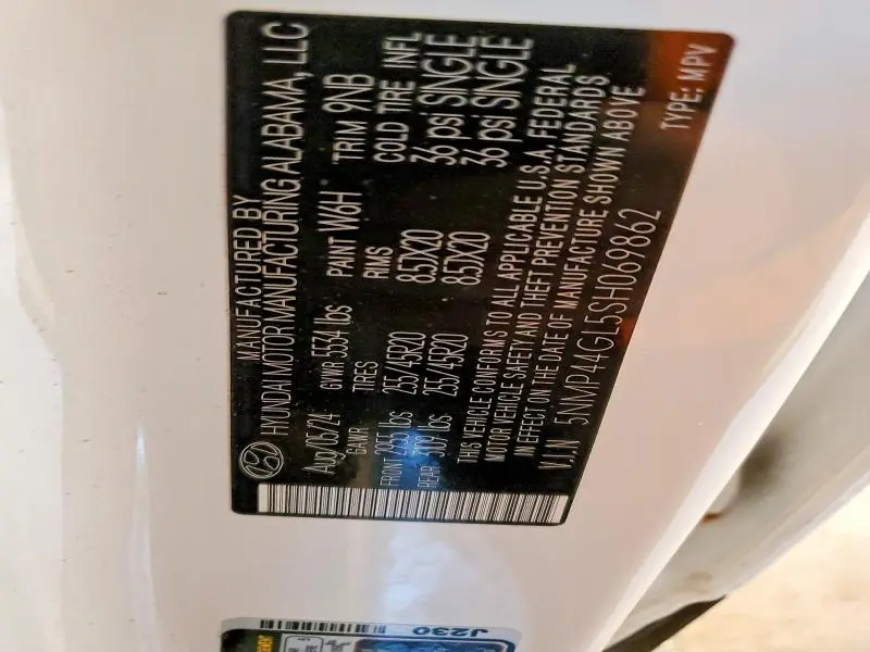 2025 HYUNDAI SANTA FE LIMITED  