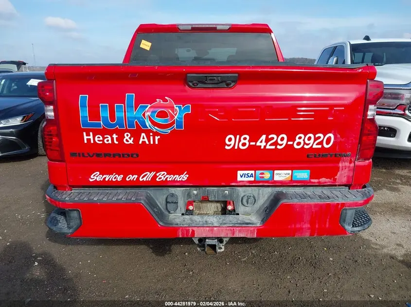 2022 CHEVROLET SILVERADO 1500 4WD  SHORT BED CUSTOM