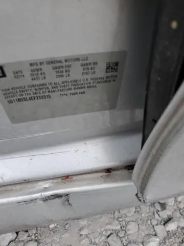 2014 CHEVROLET MALIBU LS  