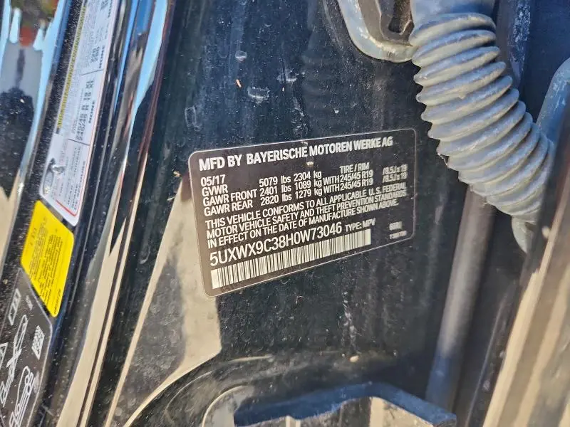 2017 BMW X3 XDRIVE28I  