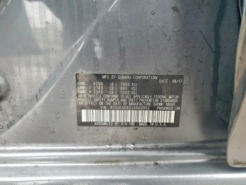 2018 SUBARU IMPREZA PREMIUM PLUS  