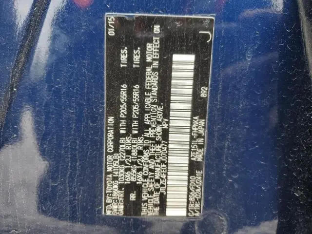 2015 TOYOTA SCION XB   