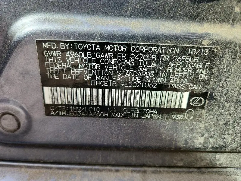 2014 LEXUS GS 350  