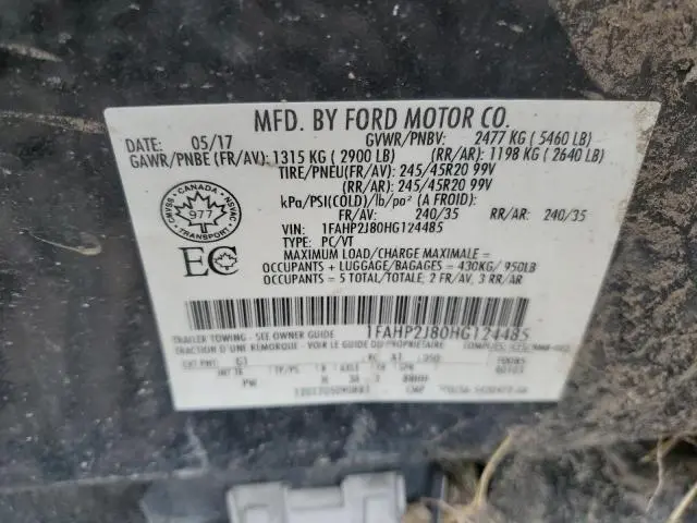 2017 FORD TAURUS LIMITED  