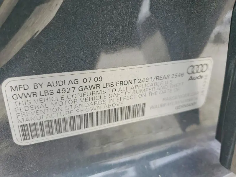 2010 AUDI A4 PREMIUM  