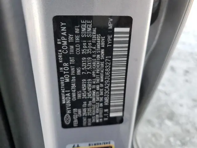 2018 HYUNDAI TUCSON VALUE  