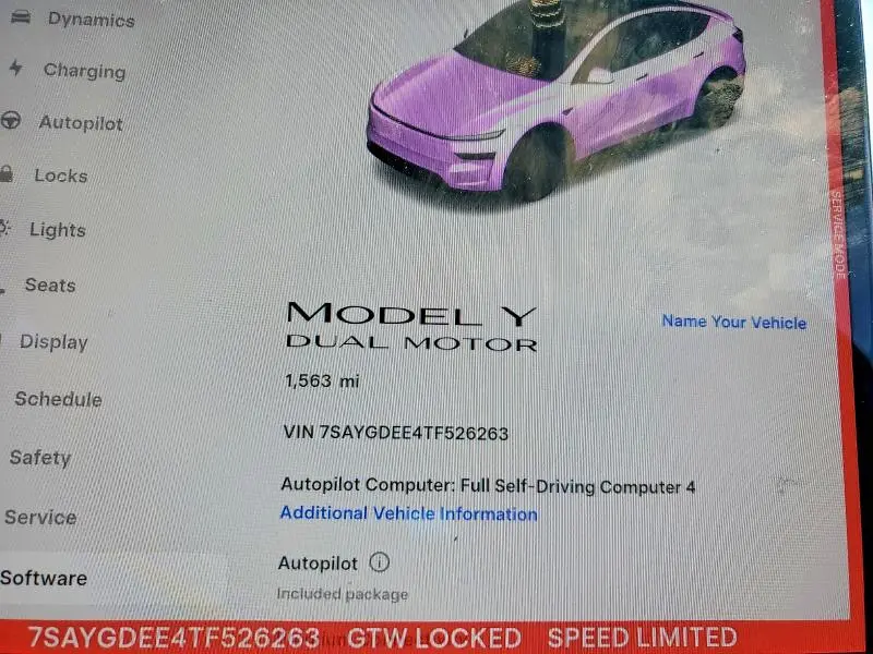 2026 TESLA MODEL Y   