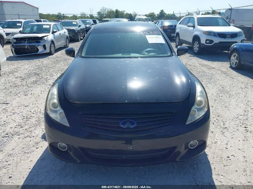 2012 INFINITI G37X  