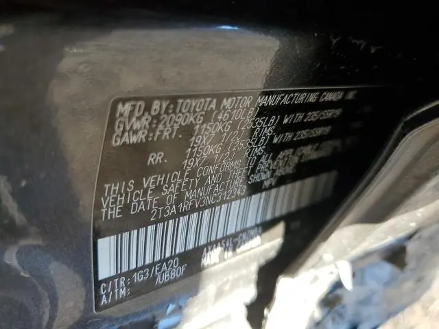 2022 TOYOTA RAV4 XLE PREMIUM  