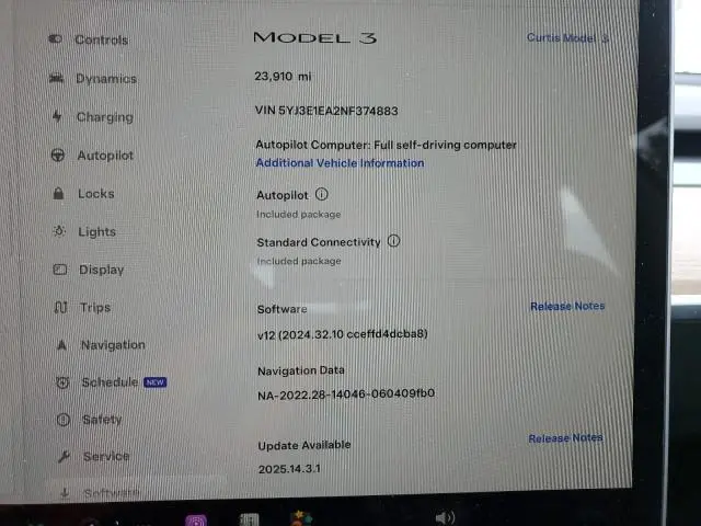 2022 TESLA MODEL 3   
