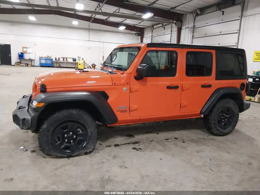 2018 JEEP WRANGLER UNLIMITED SPORT 4X4