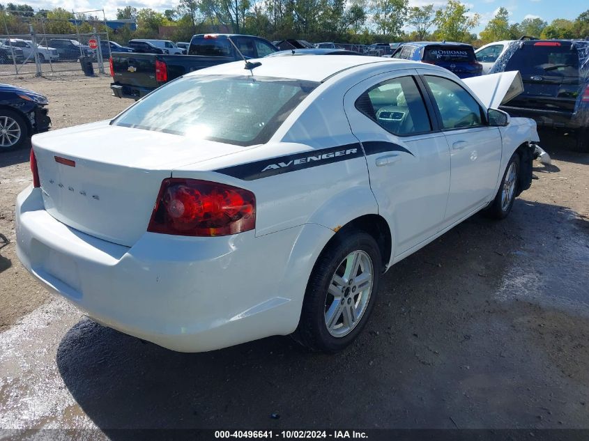 2012 DODGE AVENGER SXT