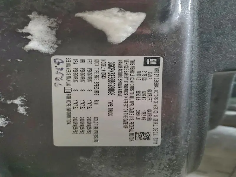 2011 CHEVROLET SILVERADO K1500 LT  